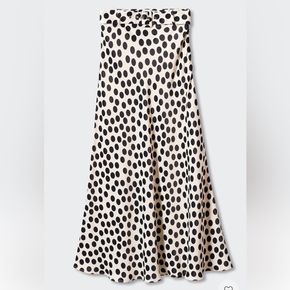 Mango Polkadot Maxi Skirt - New! - Picture 2 of 11